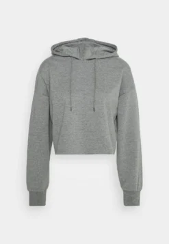 Even&Odd Basic - Cropped Oversized Hoodie - Sweat À Capuche - Mottled Grey -Magasin De Vêtements De Mode Even&Odd 01b389e77ed7496ab7e7448467530498 scaled