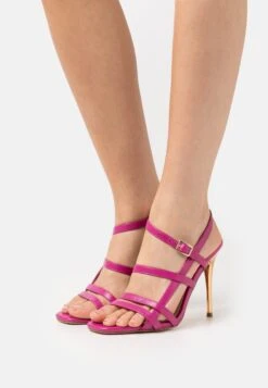 Even&Odd Leather - Sandales À Talons Hauts - Pink