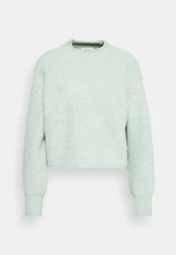 Even&Odd Moss Stitch Jumper - Pullover - Light Green
