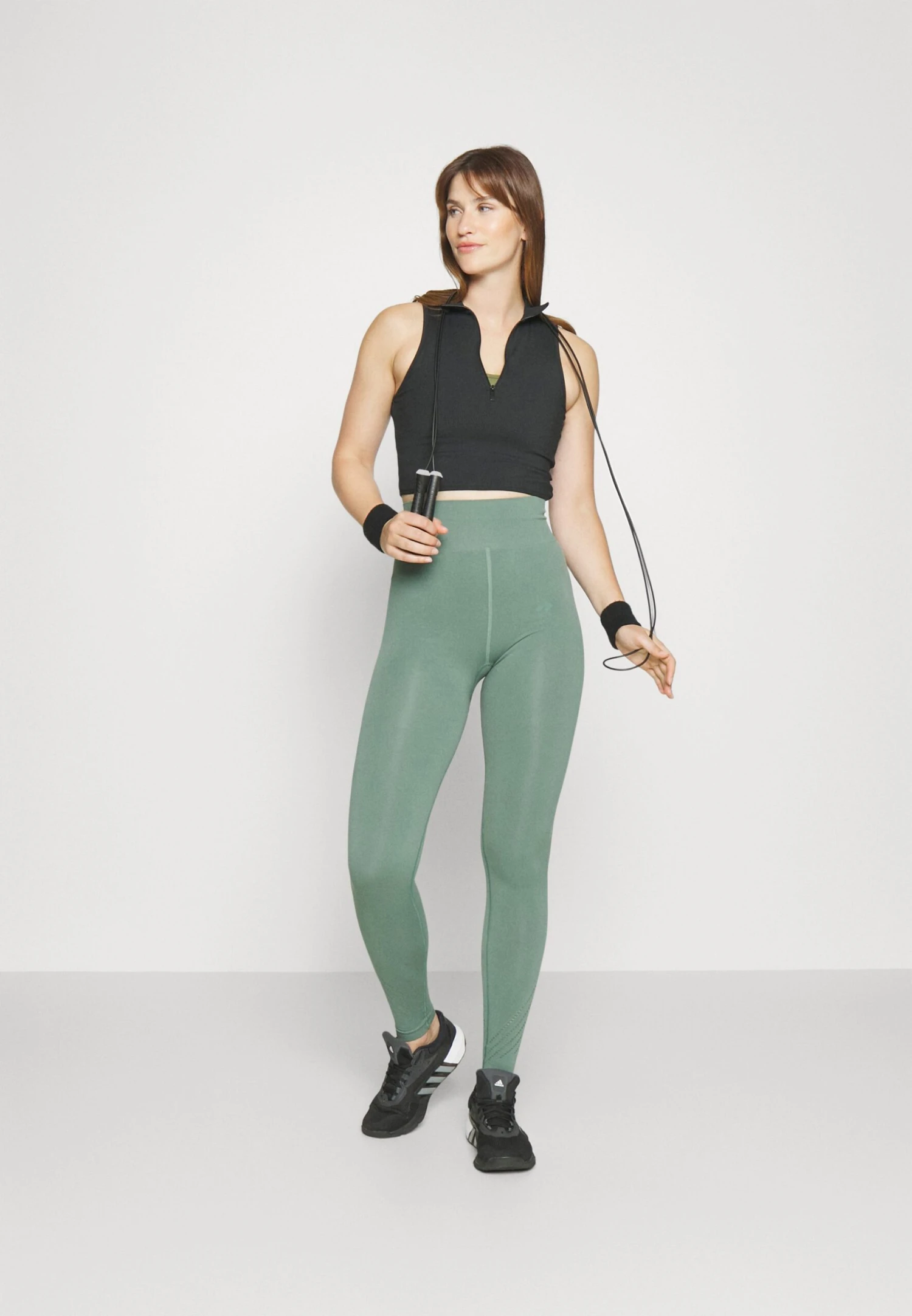 Collants - Dark Green 2 Collants - Dark Green – Image 2