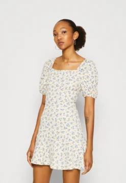 Even&Odd Robe De Jour - Beige/Blue/Multi-Coloured -Magasin De Vêtements De Mode Even&Odd 164afc5c12f7447f982e30a59d2935c1 scaled