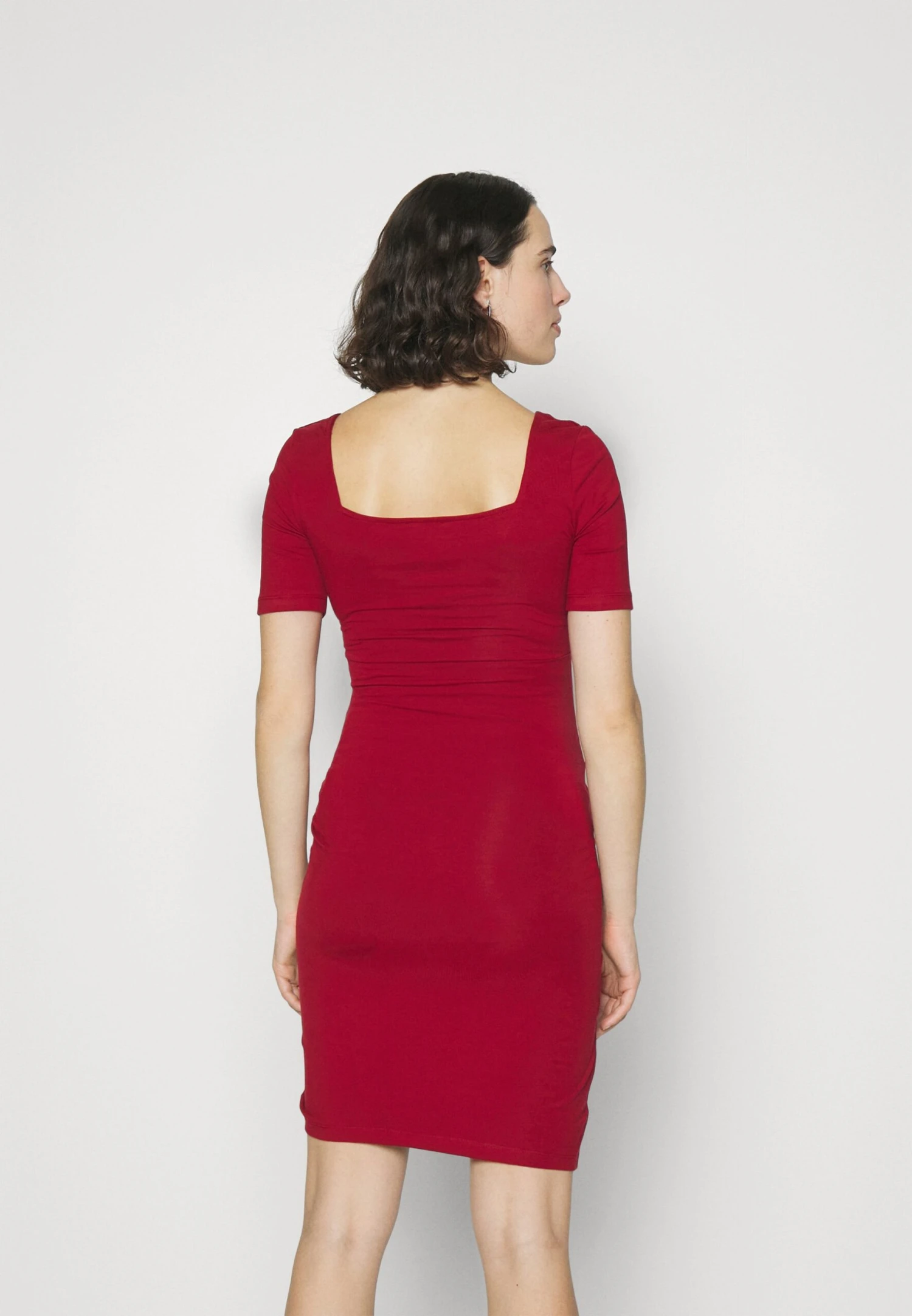 Robe Fourreau - Red 3 Robe Fourreau - Red – Image 3