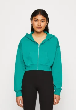 Even&Odd Sweat Zippé - Green