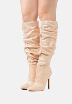 Even&Odd Bottes À Talons Hauts - Rose Gold-Coloured