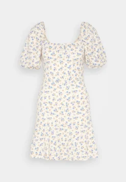 Even&Odd Robe De Jour - Beige/Blue/Multi-Coloured -Magasin De Vêtements De Mode Even&Odd 30df770461bb444b9623af0e4a16fc00 scaled