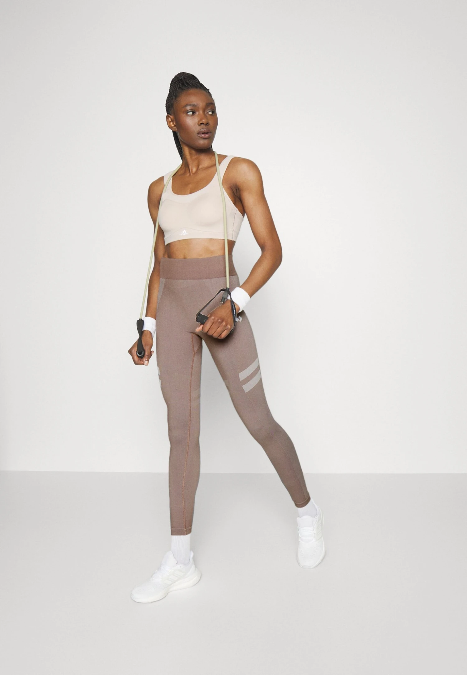 Seamless Power - Collants - Taupe 2 Seamless Power - Collants - Taupe – Image 2