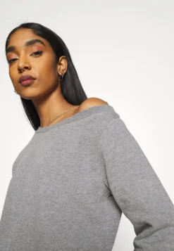 Even&Odd Off Shoulder&Jogger Set - Sweatshirt - Mottled Grey -Magasin De Vêtements De Mode Even&Odd 321e939097004e74b3d1bf197dc85013 scaled