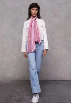 Even&Odd Écharpe - Pink/White