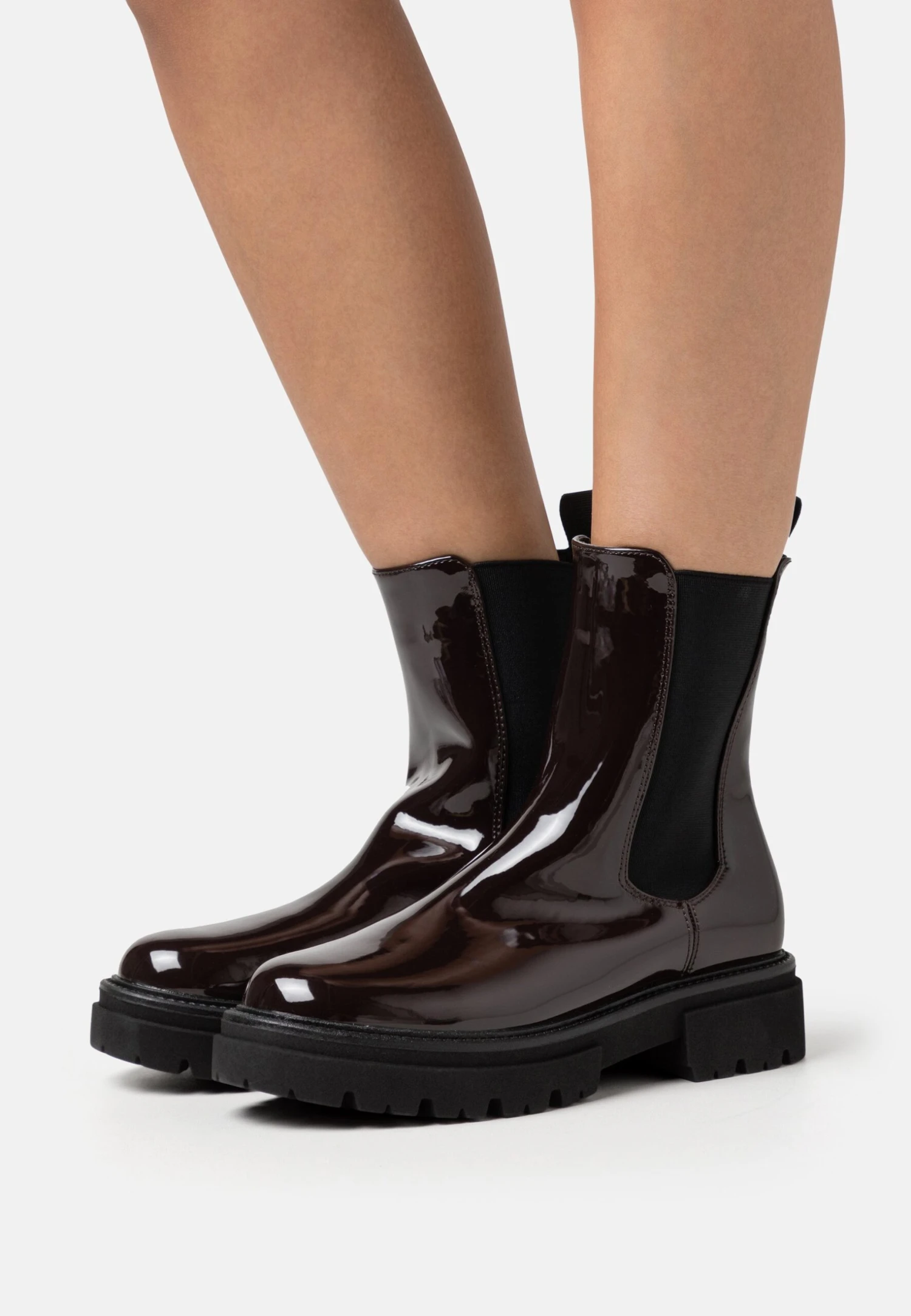 Trinity / W-19104H-3 / 704 - Beige - Bottines À Plateau - Brown 1 Trinity / W-19104H-3 / 704 - Beige - Bottines À Plateau - Brown