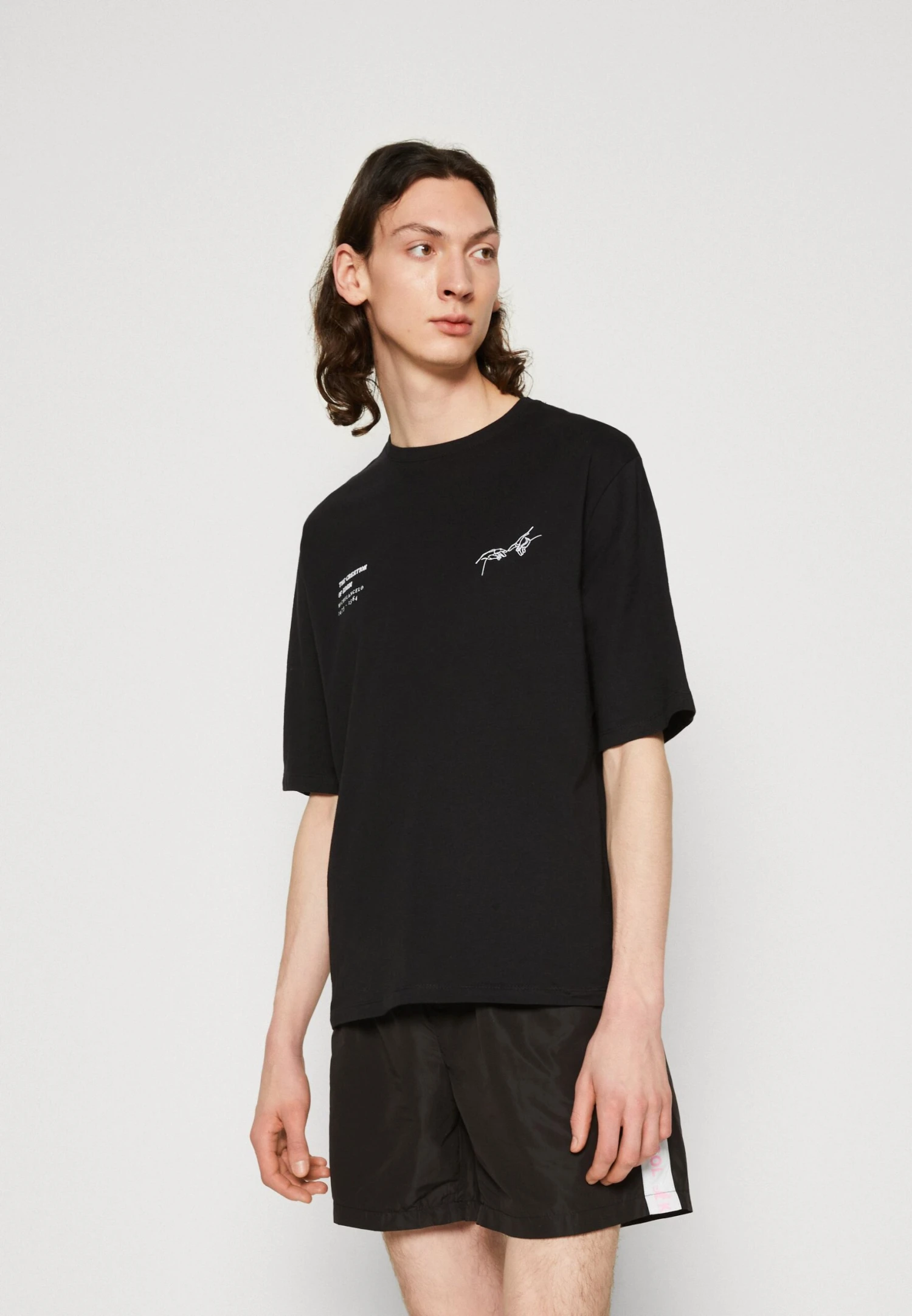 Even&Odd Unisex - T-Shirt Imprimé - Black 4 Even&Odd Unisex - T-Shirt Imprimé - Black – Image 4