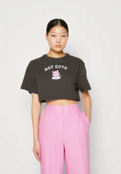 Even&Odd T-Shirt Imprimé - Anthracite