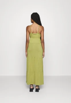 Even&Odd Maxi Dress Tiered Skirt - Robe Longue - Green -Magasin De Vêtements De Mode Even&Odd 3ebfd8eb0d2e4a67827384cde2259805 scaled