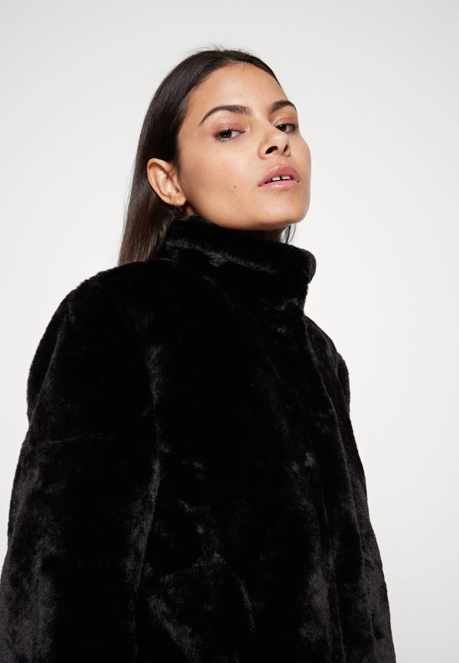 Even&Odd Manteau D'Hiver - Black 4 Even&Odd Manteau D'Hiver - Black – Image 4