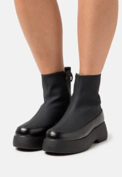 Even&Odd Bottines À Plateau - Black