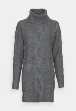 Even&Odd Rollkragen Mini Strickkleid - Robe Pull - Mottled Dark Grey -Magasin De Vêtements De Mode Even&Odd 5b42c244bb97450f954085ad7f28741f scaled