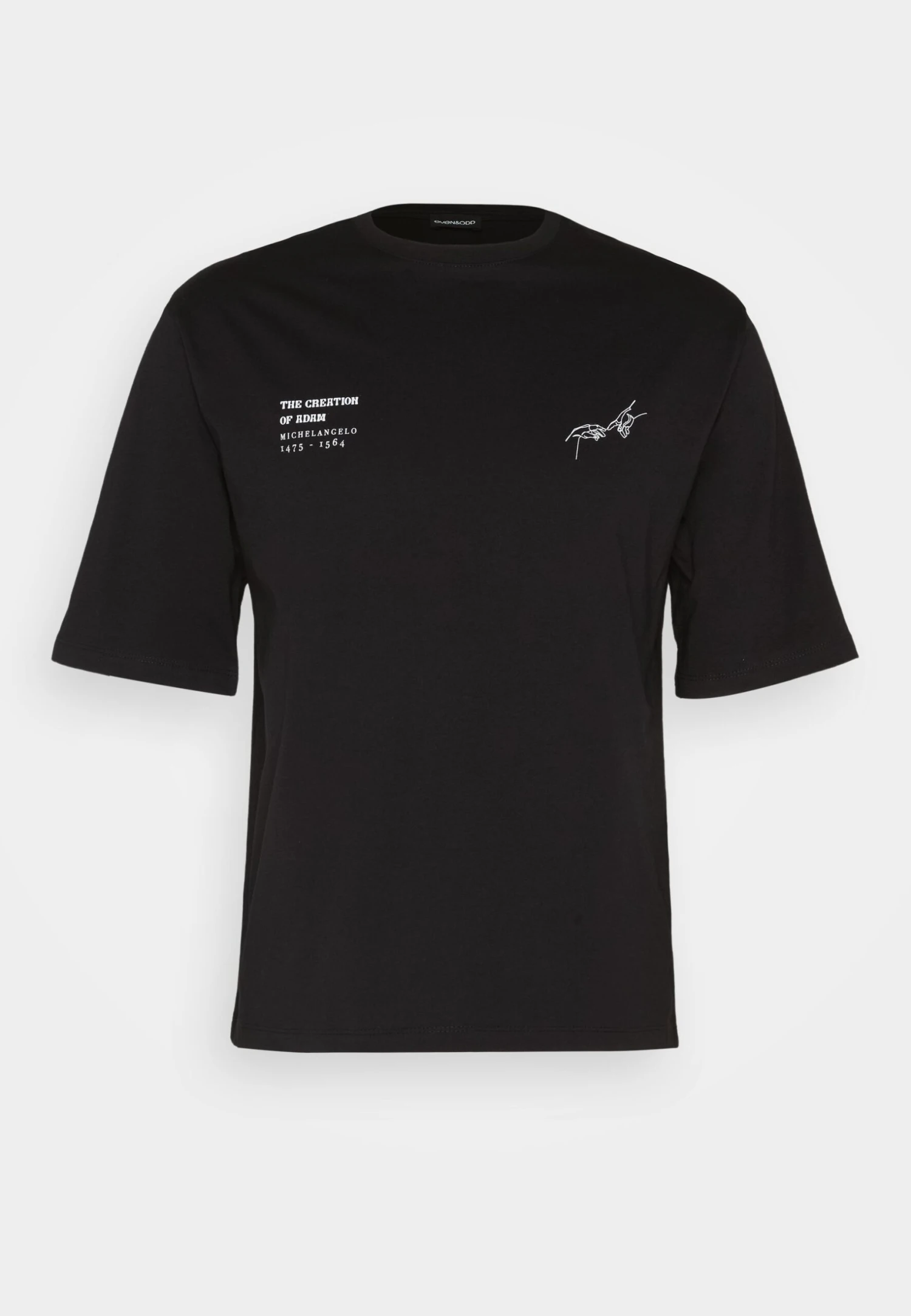 Even&Odd Unisex - T-Shirt Imprimé - Black 6 Even&Odd Unisex - T-Shirt Imprimé - Black – Image 6