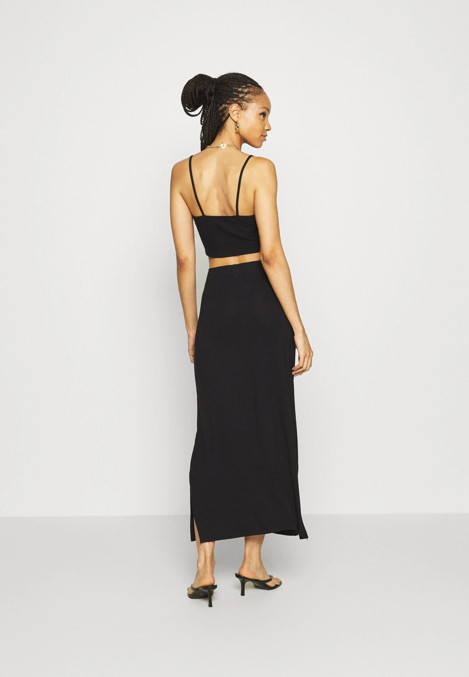 Even&Odd Jupe Longue - Black 3 Even&Odd Jupe Longue - Black – Image 3