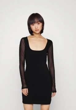 Robe En Jersey - Black