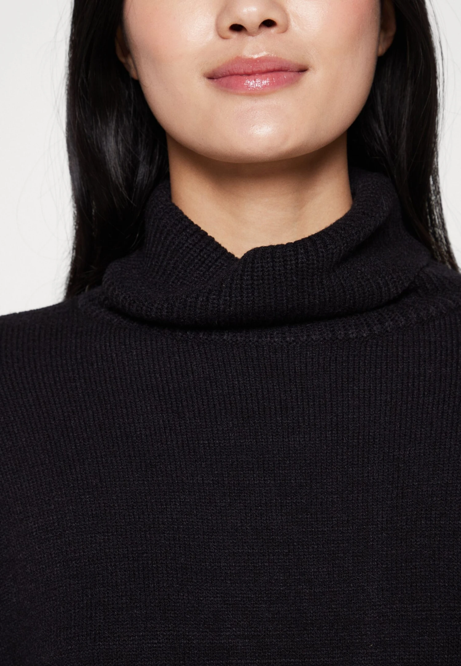 Even&Odd Rollkragen Mini Basic Strickkleid - Robe Pull - Black 6 Even&Odd Rollkragen Mini Basic Strickkleid - Robe Pull - Black – Image 6