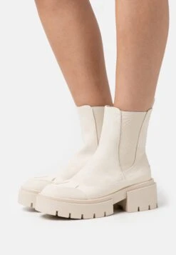 Even&Odd Winter Boot - Bottines À Plateau - Off-White