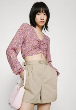 Even&Odd Blouse - Lilac/Orange -Magasin De Vêtements De Mode Even&Odd 73d6a9856e7444fe8a7c315b05e4d1d7