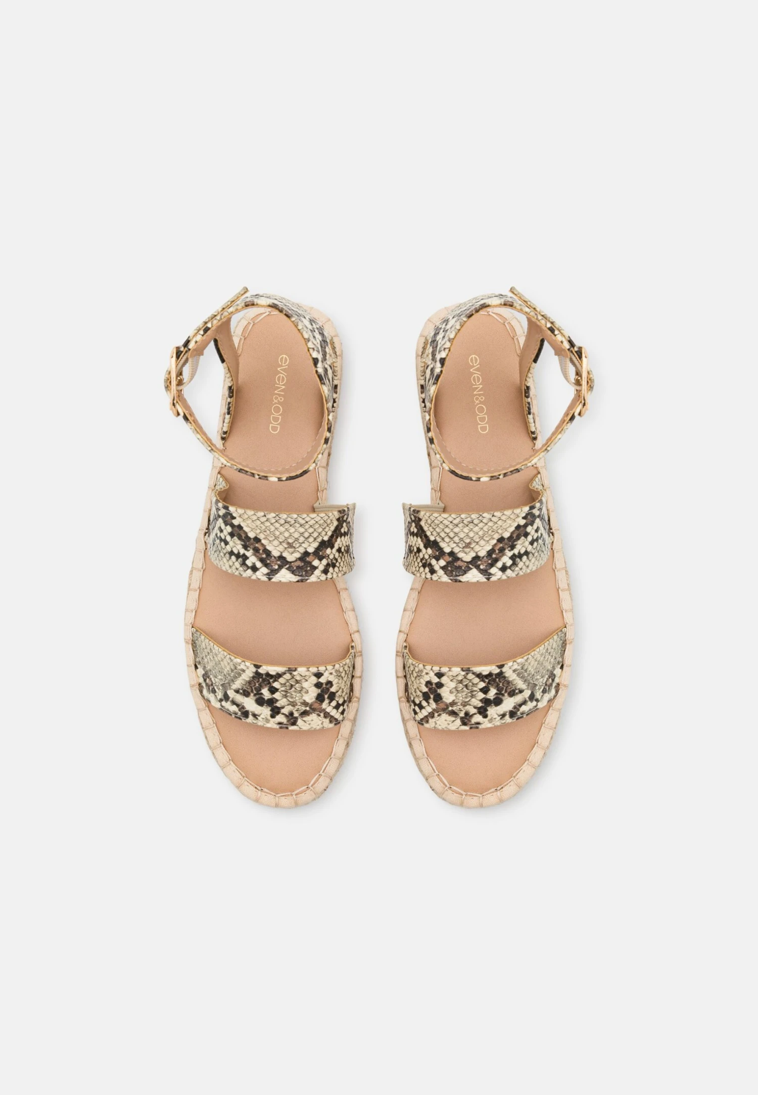 Sandales À Plateforme - Beige 6 Sandales À Plateforme - Beige – Image 6