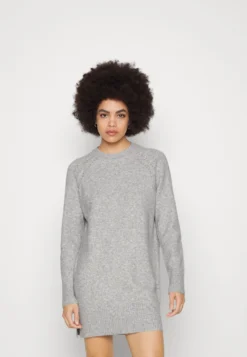 Even&Odd Robe Pull - Mottled Light Grey