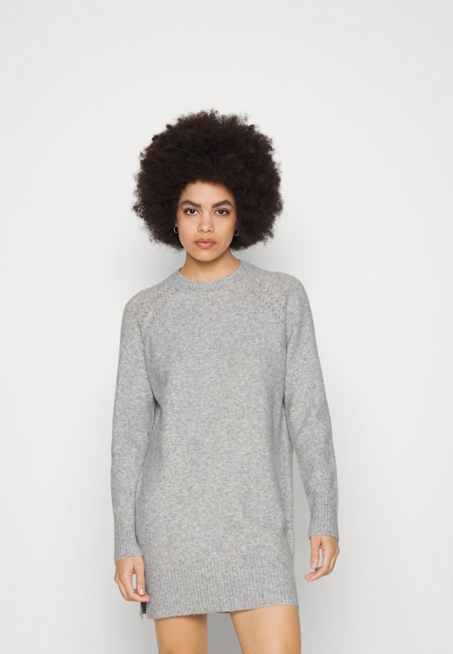 Even&Odd Robe Pull - Mottled Light Grey 1 Even&Odd Robe Pull - Mottled Light Grey