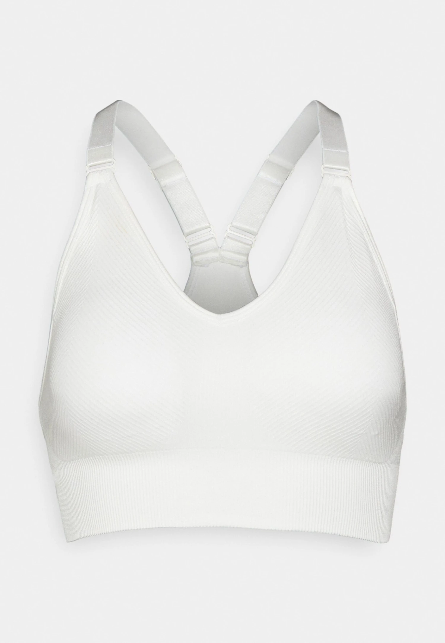 Brassières De Sport À Maintien Léger - White 4 Brassières De Sport À Maintien Léger - White – Image 4