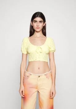 Even&Odd Romantic - Blouse - Light Yellow