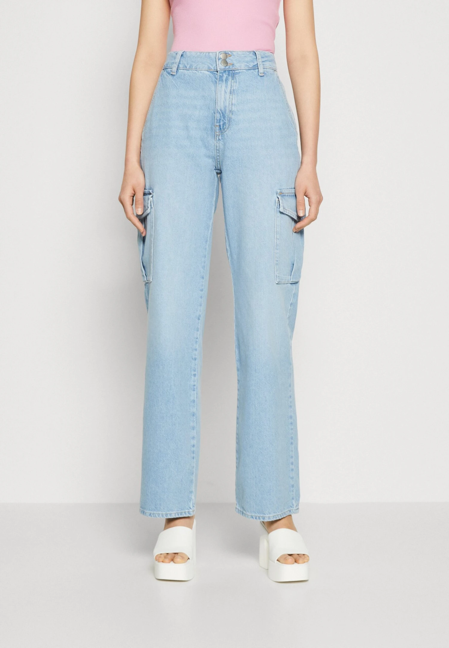Even&Odd Jean Droit - Blue Denim 1 Even&Odd Jean Droit - Blue Denim
