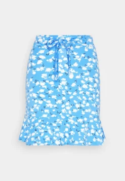 Even&Odd Mini Skirt With Volant - Jupe Trapèze - Light Blue/White -Magasin De Vêtements De Mode Even&Odd a6dec65036db42549358eb78f2a27224 scaled