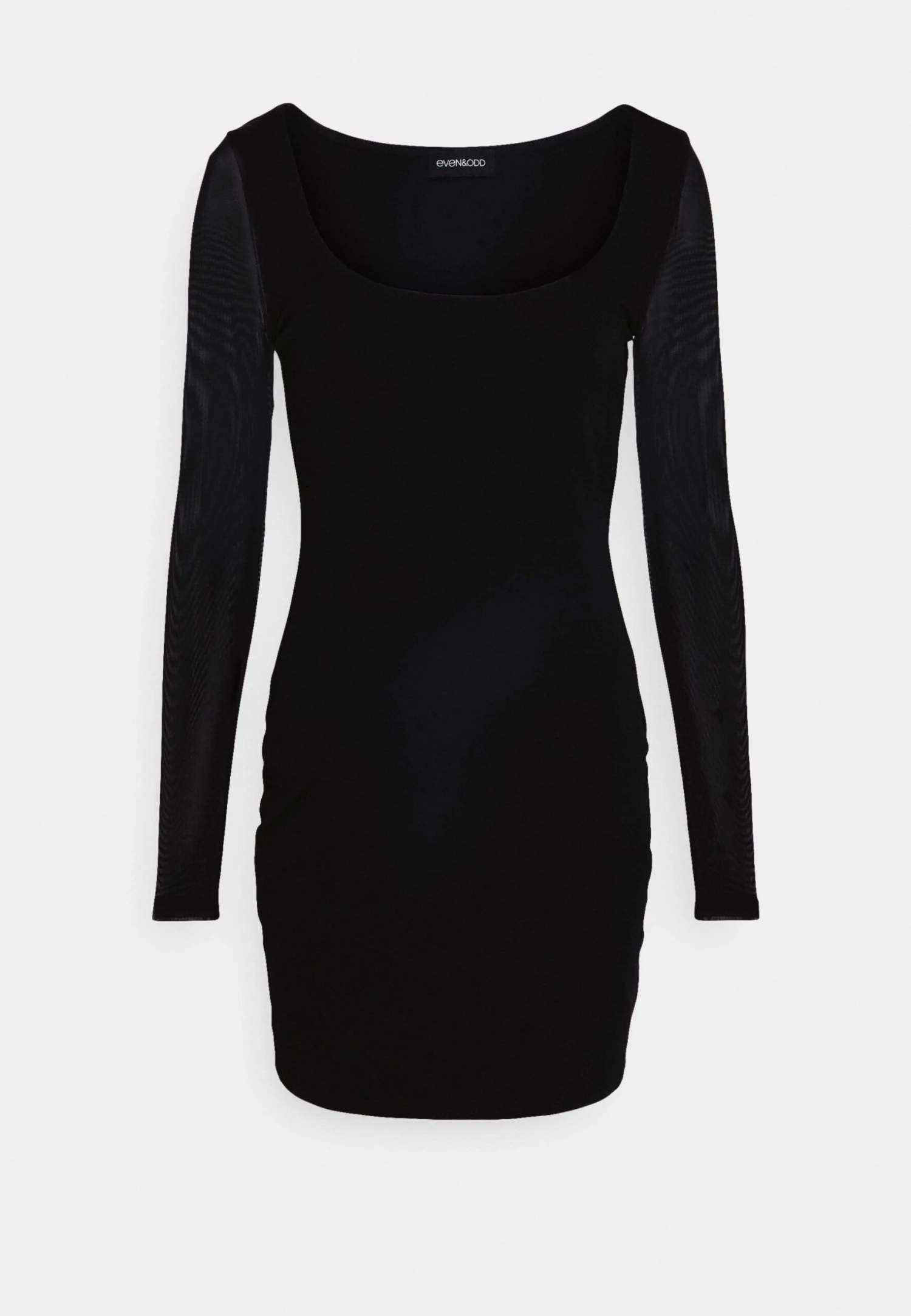 Robe En Jersey - Black 5 Robe En Jersey - Black – Image 5