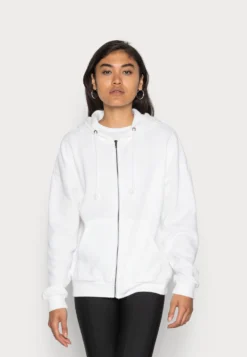 Even&Odd Sweat Zippé - White