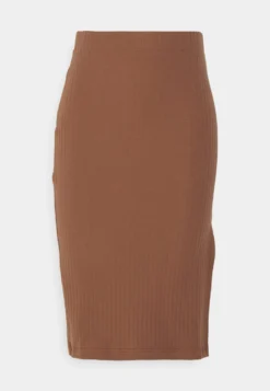 Pencil Skirt With Slit - Jupe Crayon - Brown -Magasin De Vêtements De Mode Even&Odd b010ed6b7d824afa9eca1882c1640a84 scaled