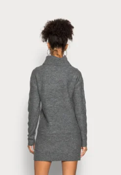 Even&Odd Rollkragen Mini Strickkleid - Robe Pull - Mottled Dark Grey -Magasin De Vêtements De Mode Even&Odd b172208482fd4beda32c2a5e9f1bf07c scaled