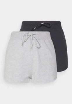2 Pack - Short - Black - Light Grey