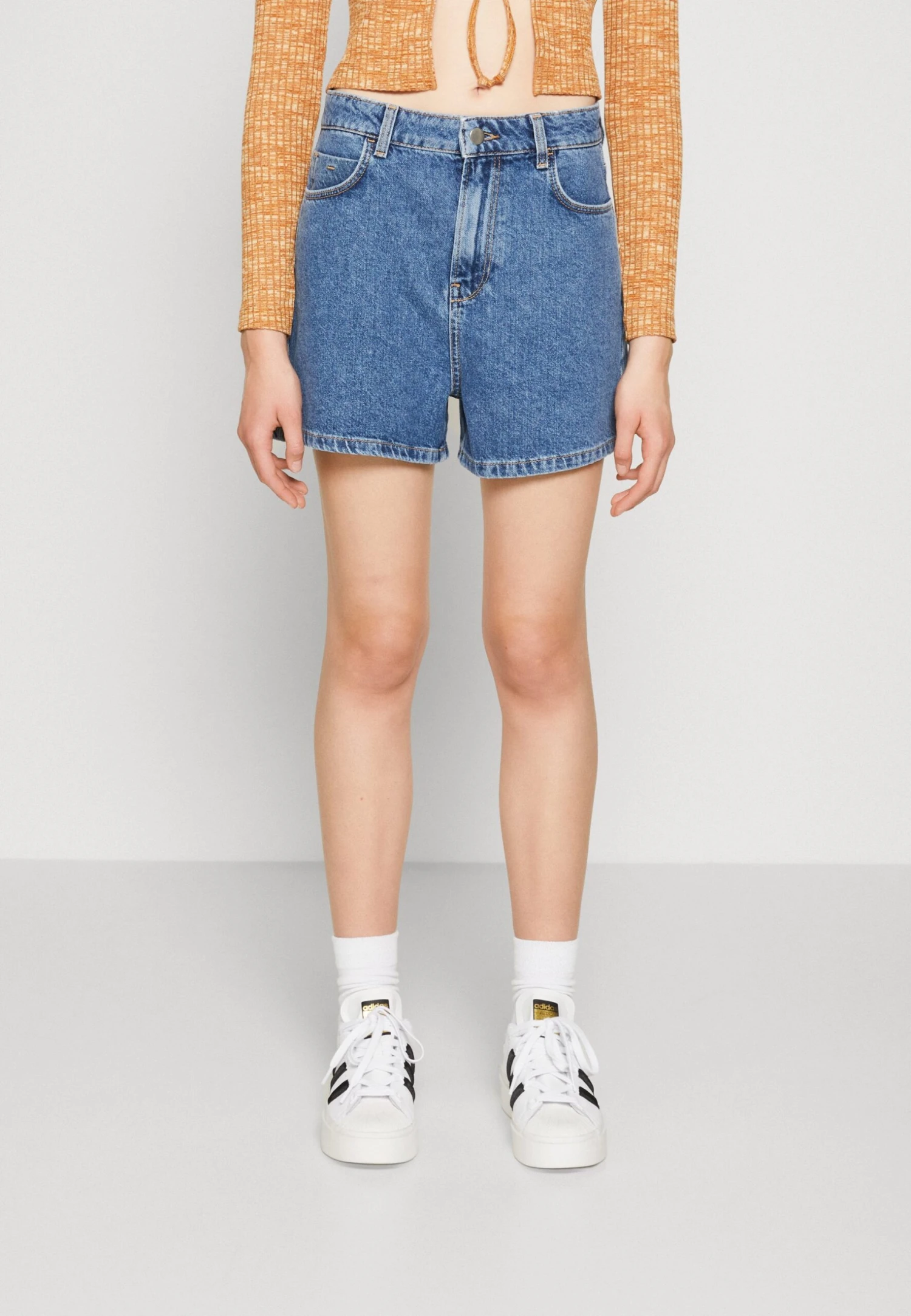 Even&Odd Short En Jean - Blue Denim 1 Even&Odd Short En Jean - Blue Denim