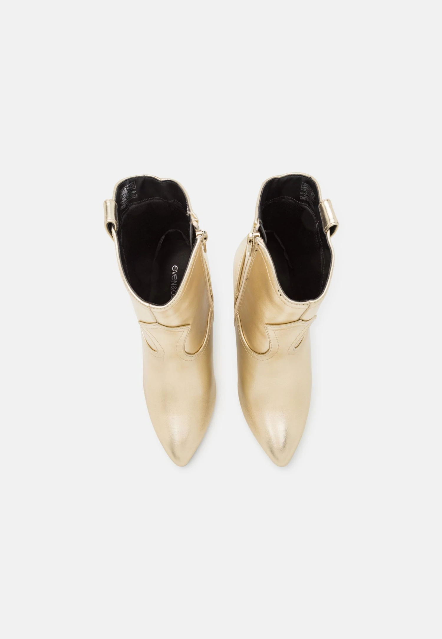 Even&Odd Bottines - Gold 6 Even&Odd Bottines - Gold – Image 6