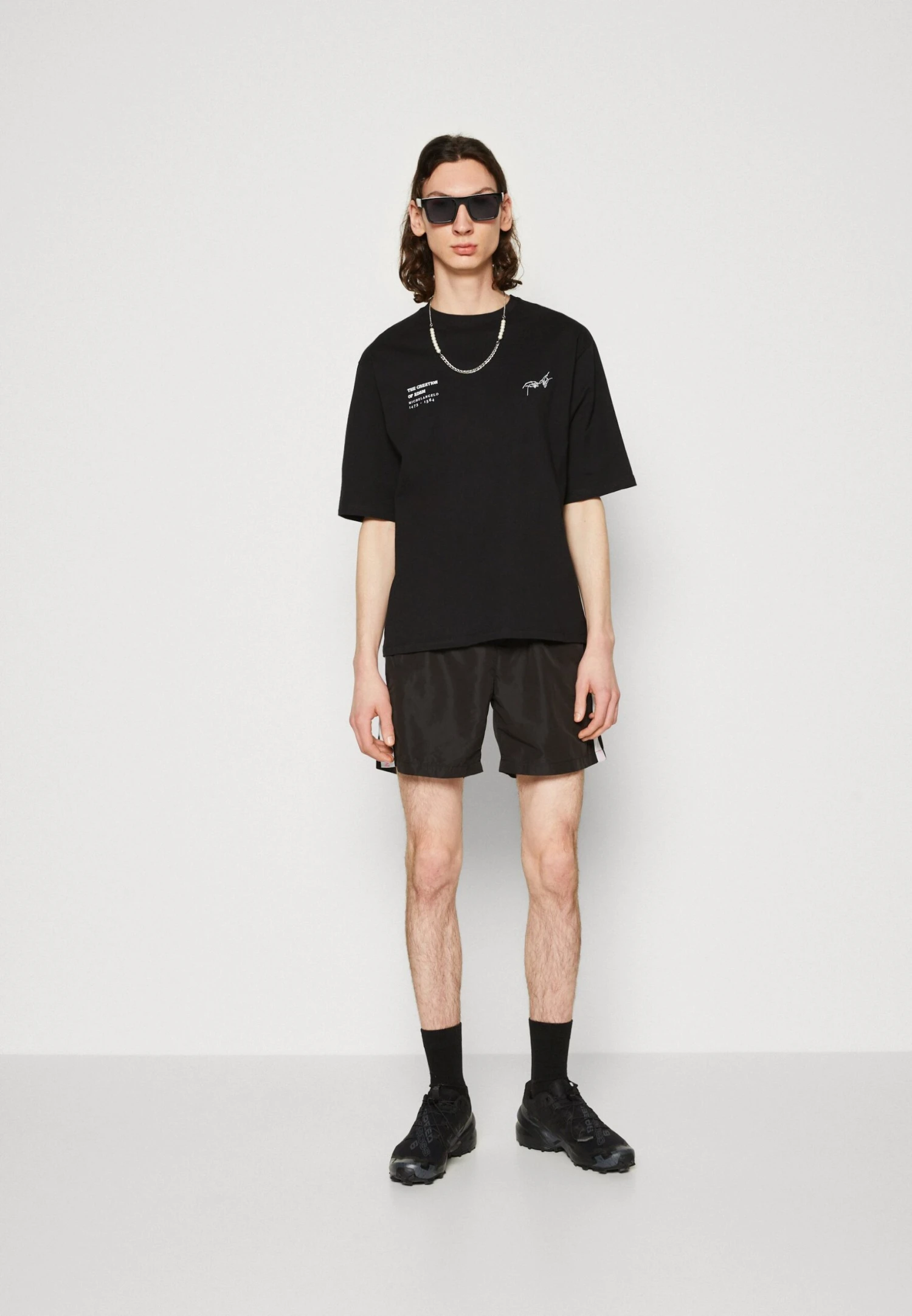 Even&Odd Unisex - T-Shirt Imprimé - Black 2 Even&Odd Unisex - T-Shirt Imprimé - Black – Image 2