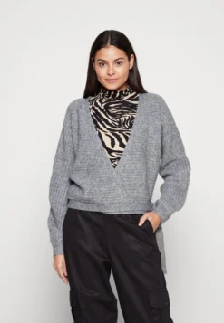 Even&Odd Gilet - Mottled Grey