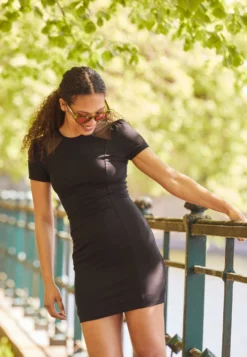 Even&Odd Robe En Jersey - Black