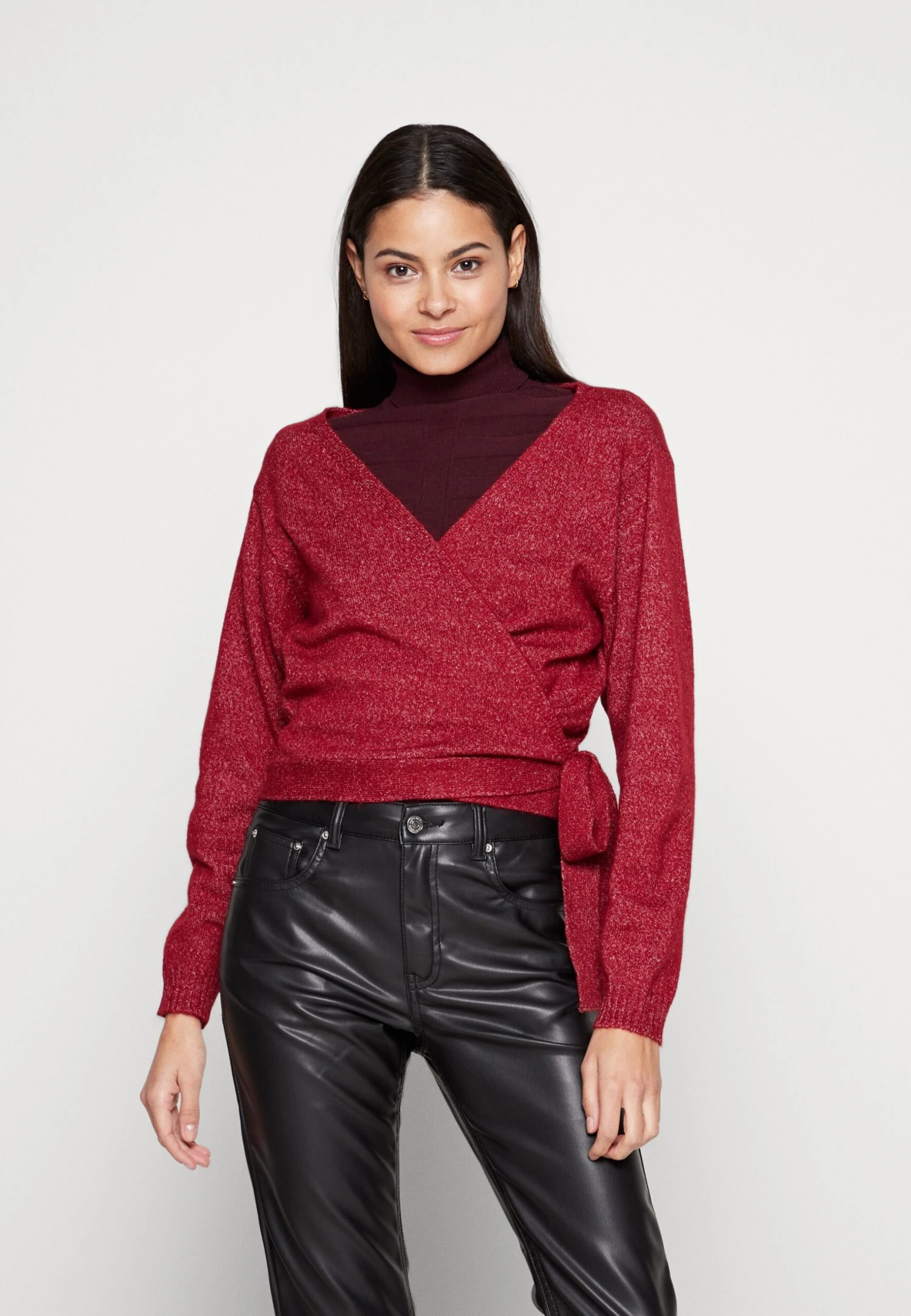 Even&Odd Gilet - Dark Red 1 Even&Odd Gilet - Dark Red