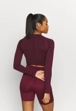 T-Shirt À Manches Longues - Bordeaux -Magasin De Vêtements De Mode Even&Odd d6cd2e5ebf424e6bb05193c9f5f5f646 scaled