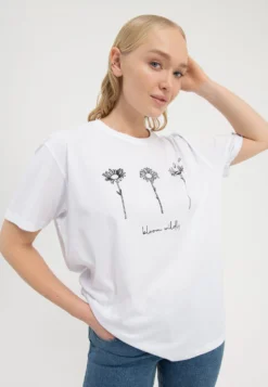 T-Shirt Imprimé - White