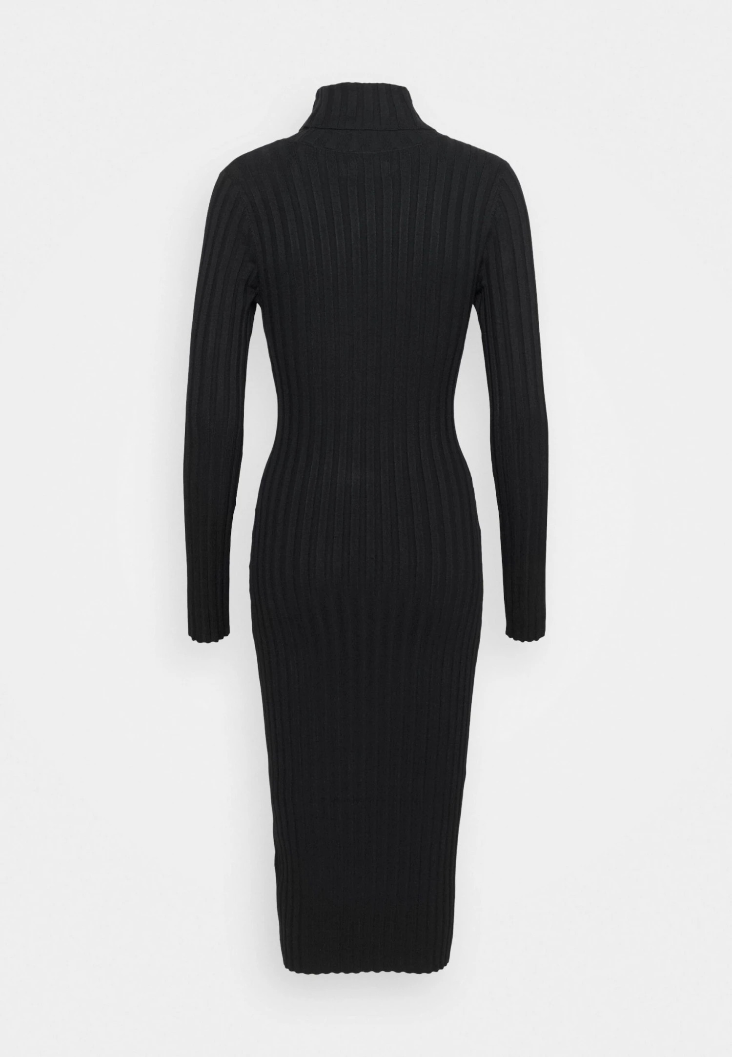Even&Odd Rollkragen Bodycon Ripp Midi Strickkleid - Robe Fourreau - Black 6 Even&Odd Rollkragen Bodycon Ripp Midi Strickkleid - Robe Fourreau - Black – Image 6