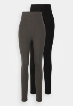 2 Pack - Legging - Black/Mottled Dark Grey -Magasin De Vêtements De Mode Even&Odd dd668f855d9f4e0ba93be251ab594da7 scaled
