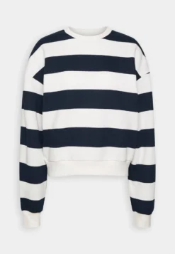 Even&Odd Sweatshirt - Dark Blue/White