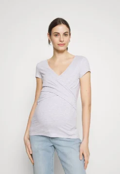 2Pack - T-Shirt Basique - Off-White/ Mottled-Grey -Magasin De Vêtements De Mode Even&Odd ea8693de0713498f9b627485deb42299 scaled