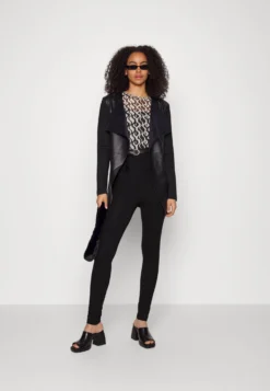 2 Pack - Legging - Black/Mottled Dark Grey